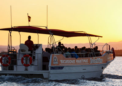 Atardecer en Isla Cristina | Excursiones Marítimas Isleñas