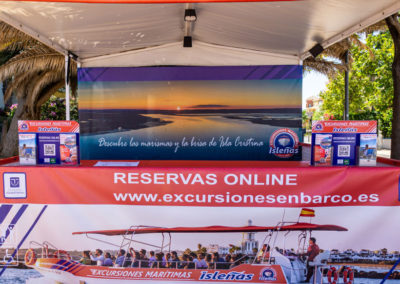 Stand Isla Canela | Paseos en barco | Emai